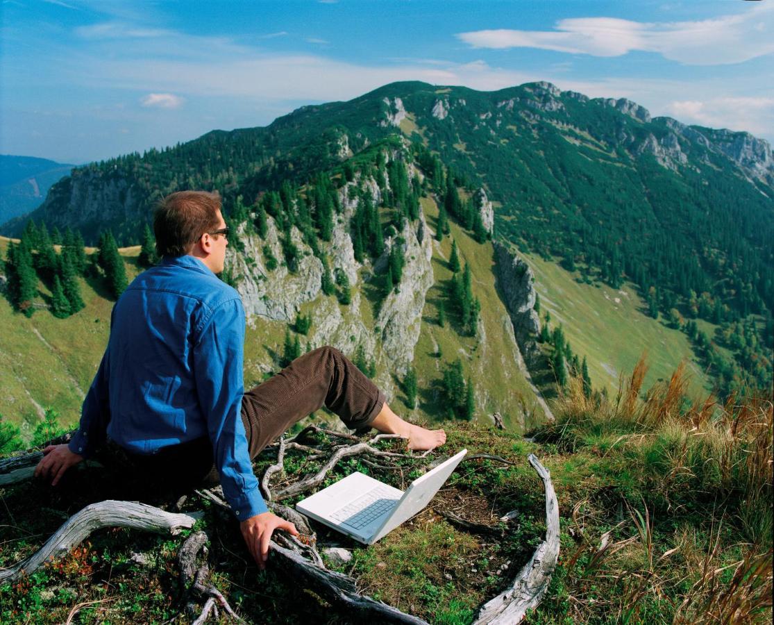 Hochberghaus Resort Grünau im Almtal Dış mekan fotoğraf
